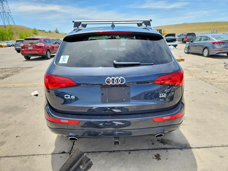 2014 Audi Q5 VIN WA1CMBFP4EA077631 COPART salvage auction — FRONT END, Co - Public - Salvage Title, sold $3,450 on 2026-08-03 (photo 6)