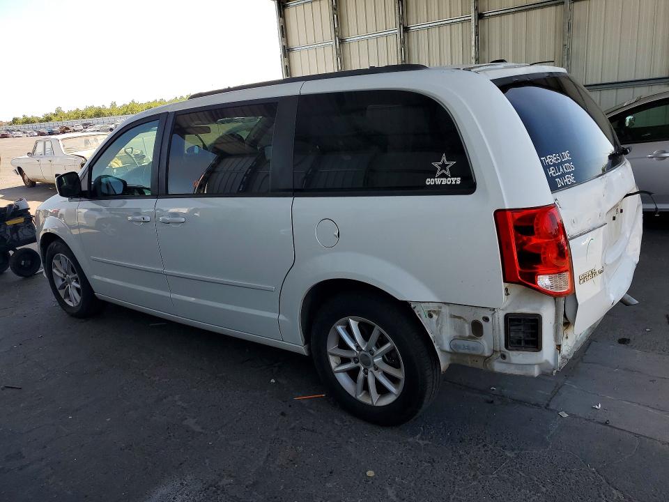 2016 Dodge Grand caravan VIN 2C4RDGCG5GR384953 COPART salvage auction — REAR END, Ca - Salvage Certificate, sold $1,100 on 2026-07-09 (photo 2)
