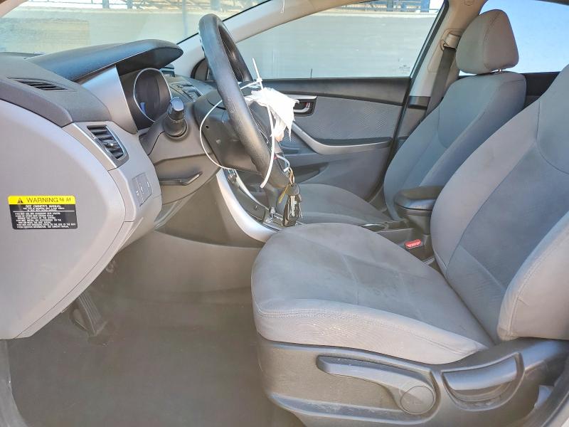 2013 Hyundai Elantra VIN KMHDH4AE7DU899719 COPART salvage auction — FRONT END, Az - Cert Of Title - Salvage, sold $575 on 2026-07-14 (photo 7)