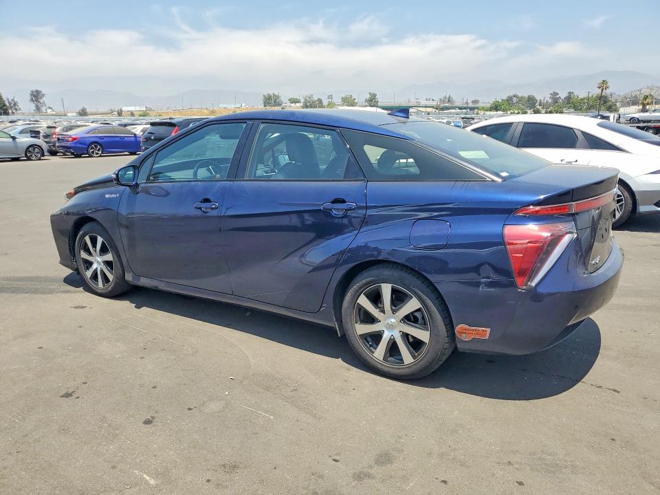 2017 Toyota Mirai VIN JTDBVRBD3HA001955 COPART salvage auction — FRONT END, CA - DIS/DLR/EXP ONLY CLEAN TITLE, sold $1,900 on 2026-07-29 (photo 2)