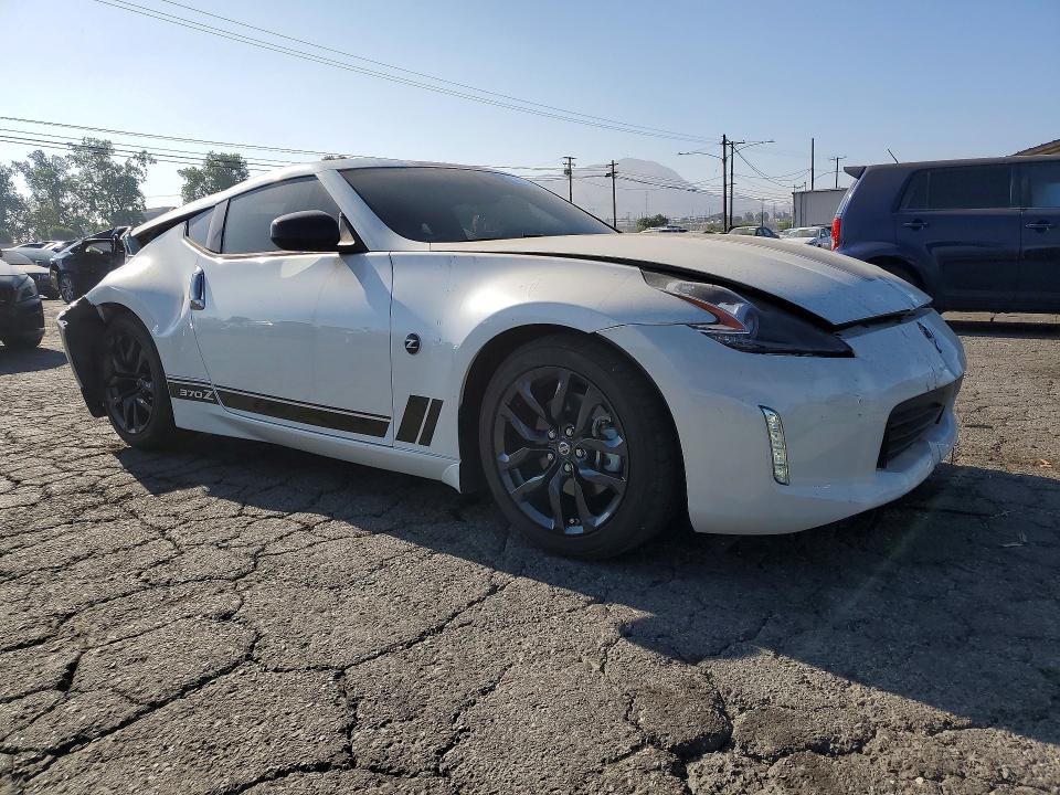 2019 Nissan 370z VIN JN1AZ4EH0KM420680 COPART salvage auction — FRONT END, Ca - Salvage Certificate, sold $4,600 on 2026-07-16 (photo 4)