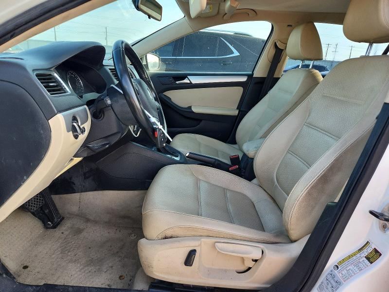 2014 Volkswagen Jetta VIN 3VWD17AJ8EM407855 COPART salvage auction — FRONT END, Tx - Salvage Vehicle Title, sold $1,600 on 2026-07-02 (photo 7)