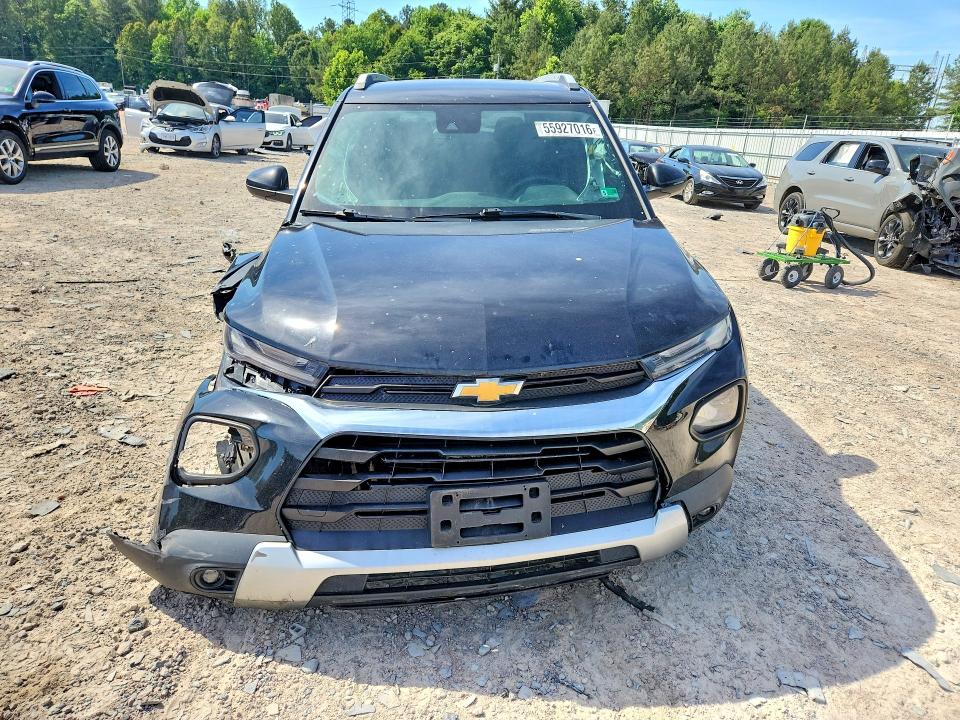 2021 Chevrolet Trailblazer VIN KL79MPS28MB154949 COPART salvage auction — FRONT END, Va - Cert Of Title - Salvage, sold $1,950 on 2026-07-13 (photo 5)