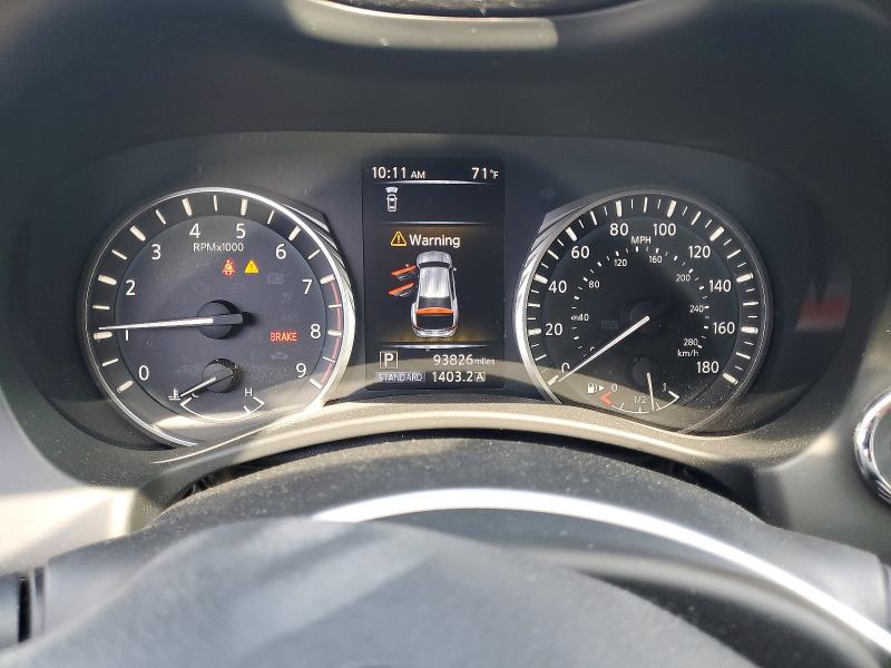 2019 Infiniti VIN JN1EV7AP8KM515659 COPART salvage auction — REAR END, Ca - Salvage Certificate, sold $3,850 on 2026-07-13 (photo 9)