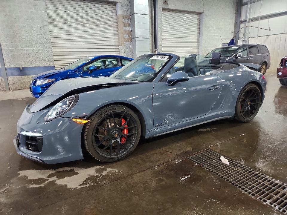 2018 Porsche 911 VIN WP0CB2A9XJS147691 — COPART salvage auction photo