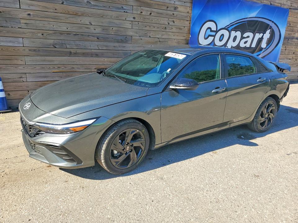 2026 Hyundai Elantra VIN KMHLM4DG4TU221237 COPART salvage auction — REAR END, FL - CERTIFICATE OF TITLE, sold $6,800 on 2026-07-08 (photo 1)