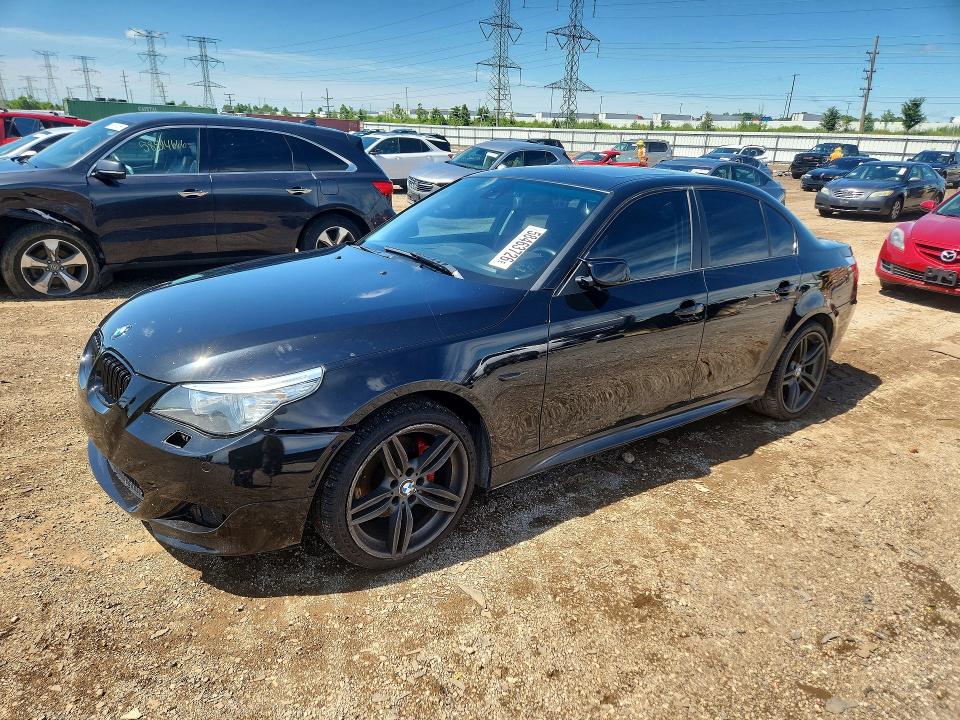 2009 BMW 5 series VIN WBANV93549C131749 COPART salvage auction — SIDE, Il - Salvage Certificate, sold $475 on 2026-07-23 (photo 1)
