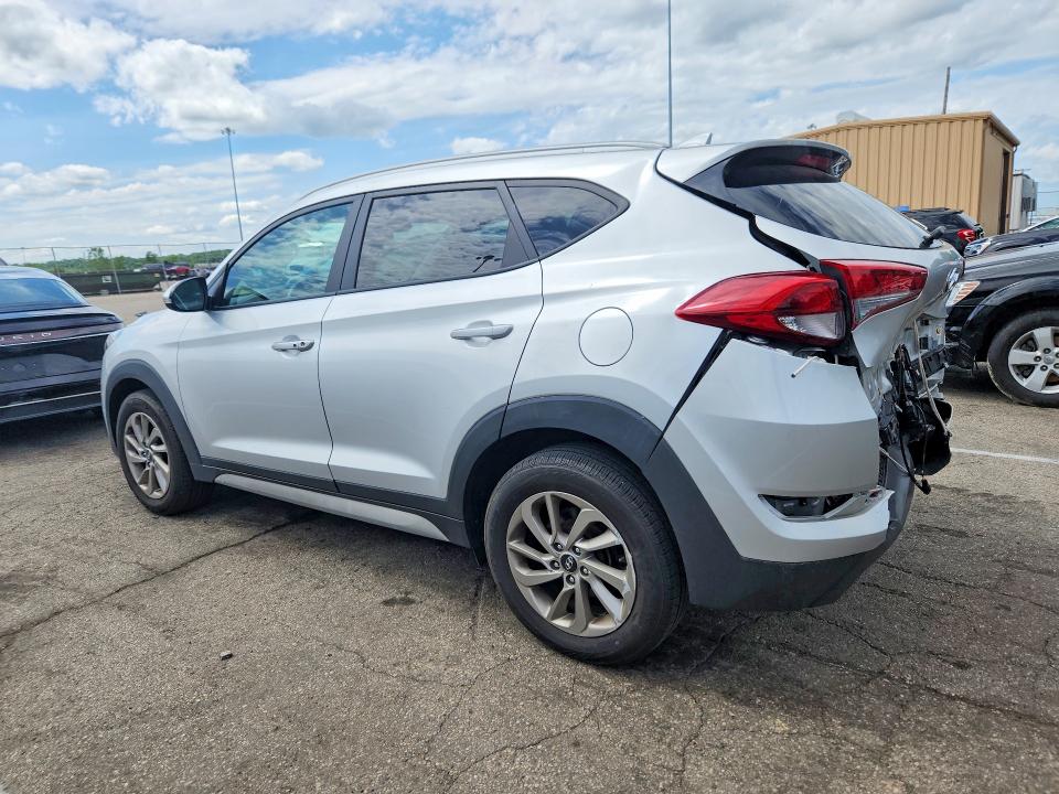 2017 Hyundai Tucson VIN KM8J33A45HU368298 COPART salvage auction — REAR END, Oh - Cert Of Title-Salvage, sold $1,700 on 2026-07-15 (photo 2)