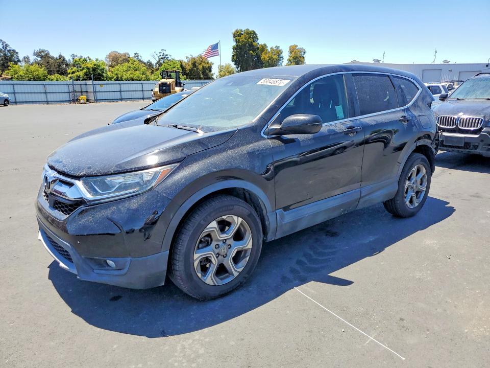 2019 Honda Cr-v VIN JHLRW2H85KX012881 COPART salvage auction — REAR END, CA - SALVAGE CERTIFICATE, sold $60 on 2026-07-27 (photo 2)