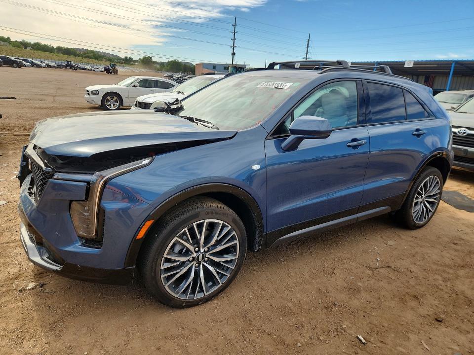2024 Cadillac Xt4 VIN 1GYFZFR41RF199072 COPART salvage auction — FRONT END, Co - Salvage Title, sold $7,100 on 2026-07-29 (photo 1)