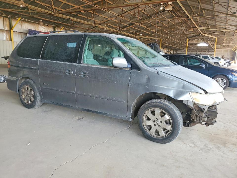 2002 Honda Odyssey VIN 2HKRL18632H522043 COPART salvage auction — FRONT END, Az - Certificate Of Title, sold $475 on 2026-08-19 (photo 4)