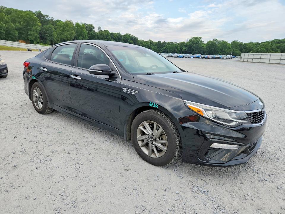 2019 Kia Optima VIN 5XXGT4L33KG284843 COPART salvage auction — FRONT END, Salvage Title, sold $375 on 2026-07-29 (photo 4)
