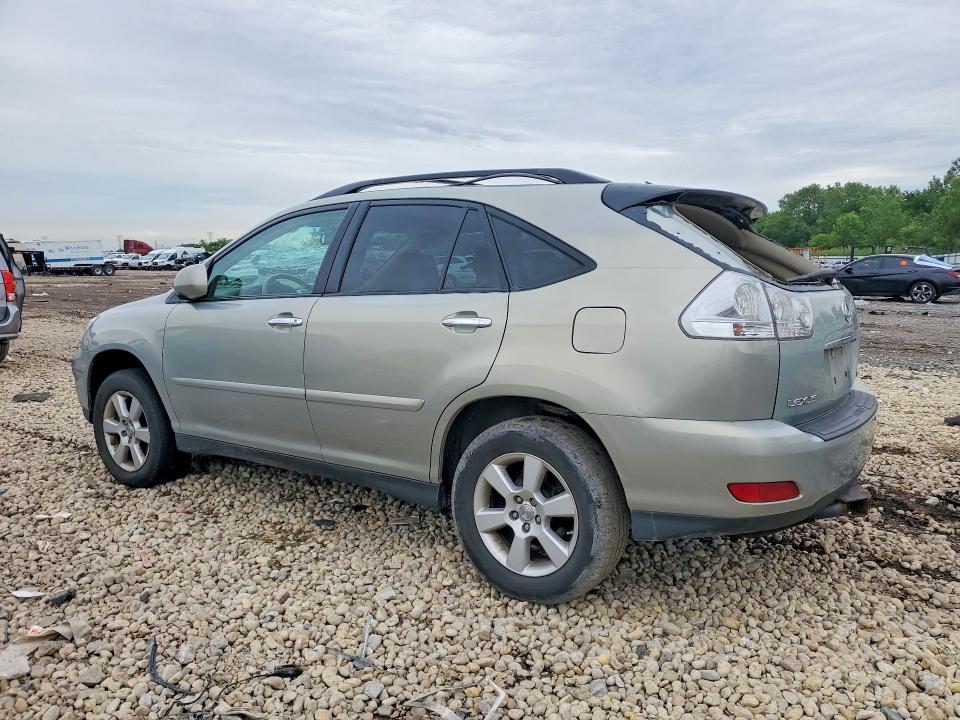 2009 Lexus Rx VIN 2T2HK31UX9C132231 COPART salvage auction — ROOF, IL - SALVAGE CERTIFICATE, sold $1,950 on 2026-07-31 (photo 2)