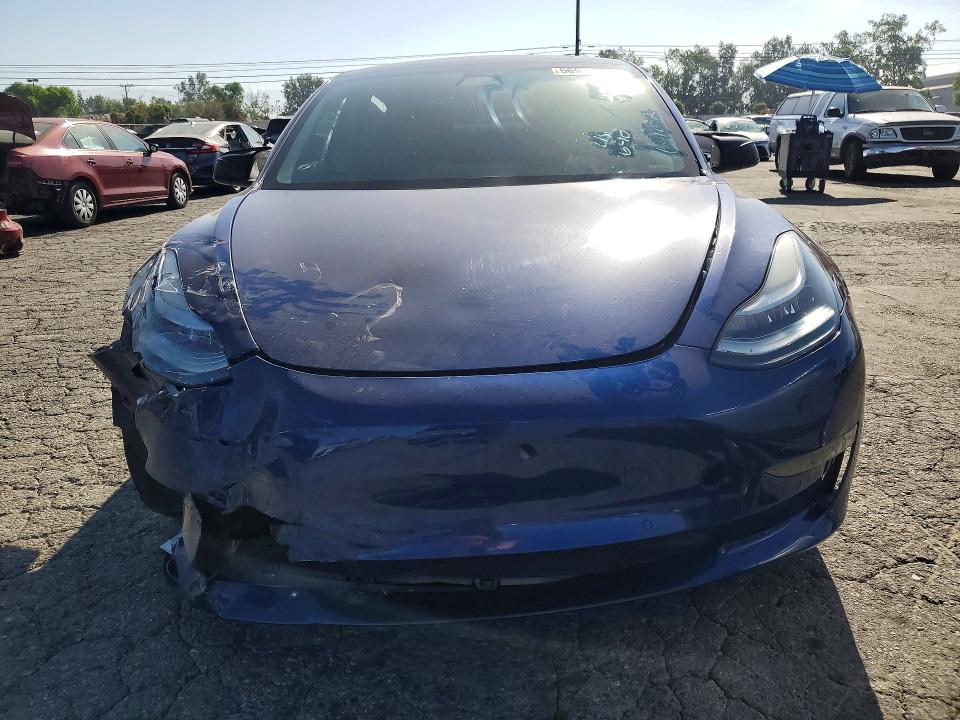 2020 Tesla Model 3 VIN 5YJ3E1EC8LF641202 COPART salvage auction — FRONT END, Ca - Salvage Certificate, sold $7,700 on 2026-07-30 (photo 5)