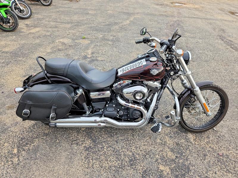 2014 Harley-davidson Wide glide VIN 1HD1GPM1XEC305361 COPART salvage auction — MINOR DENT/SCRATCHES, Salvage Title, sold $15 on 2026-07-21 (photo 1)