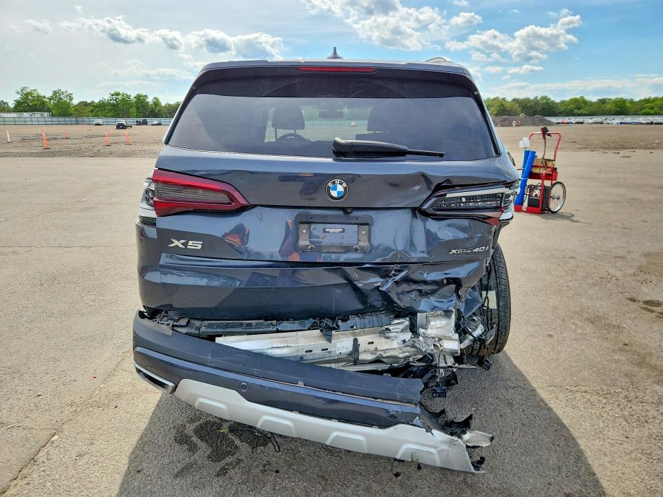 2022 BMW VIN 5UXCR6C01N9L80890 COPART salvage auction — REAR END, NY - MV-907A SALVAGE CERTIFICATE, sold $22,100 on 2026-07-13 (photo 6)