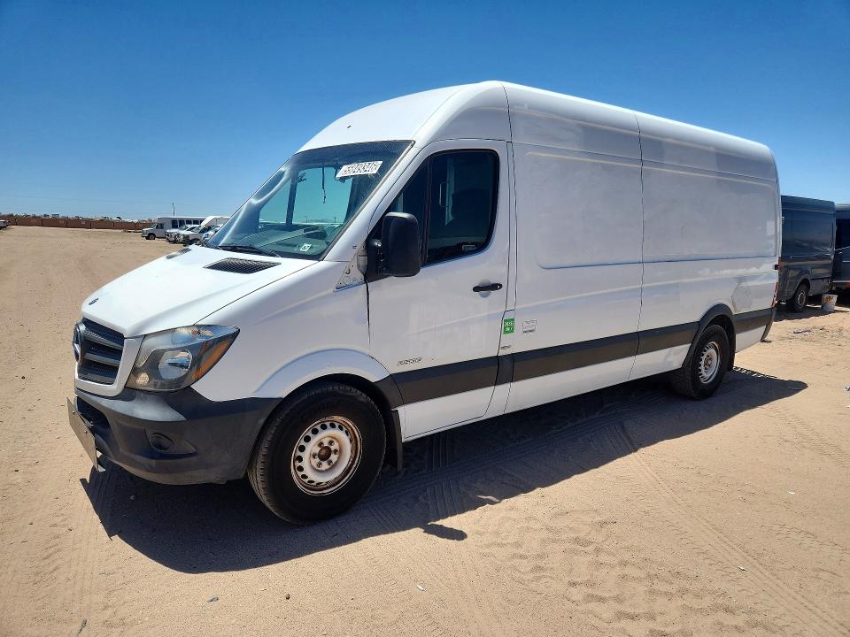 2014 Mercedes-benz Sprinter 2500 VIN WD3PE8DE8E5899697 COPART salvage auction — VANDALISM, NM - CERTIFICATE OF TITLE, sold $1,250 on 2026-07-20 (photo 1)