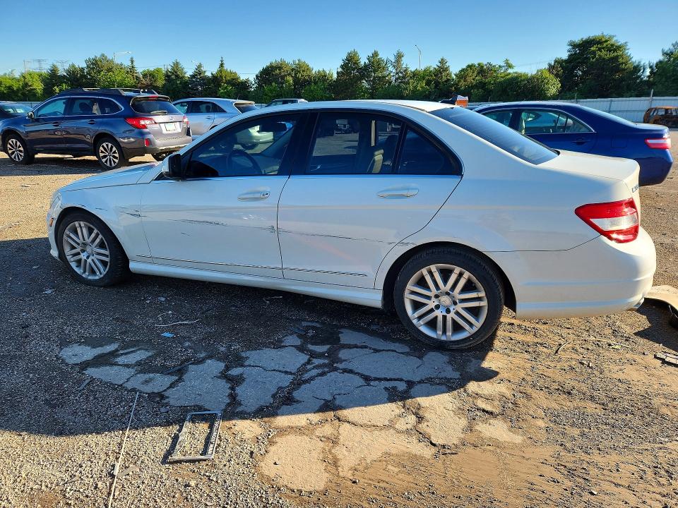 2009 Mercedes-benz C-klasse VIN WDDGF81X89R069220 COPART salvage auction — SIDE, Il - Salvage Certificate, sold $350 on 2026-07-16 (photo 2)