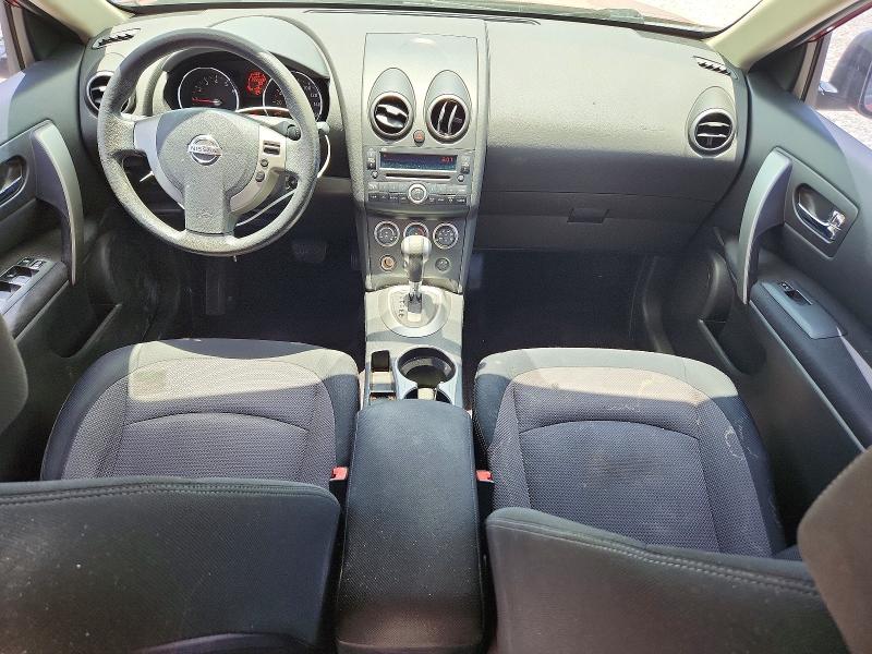 2009 Nissan Rogue sport VIN JN8AS58T79W048183 COPART salvage auction — FRONT END, Tx - Salvage Vehicle Title, sold $300 on 2026-07-02 (photo 8)