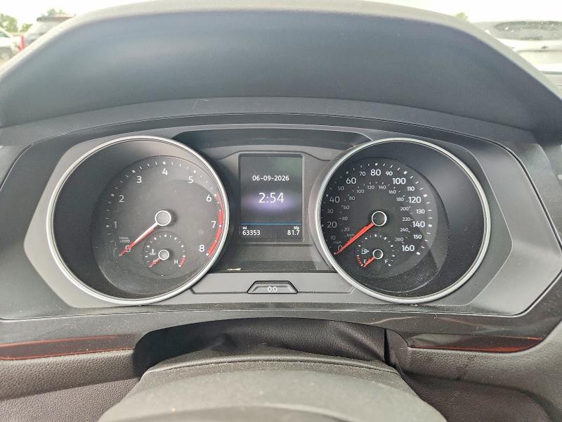 2018 Volkswagen Tiguan VIN 3VV2B7AX5JM222184 COPART salvage auction — FRONT END, OH - CERT OF TITLE-SALVAGE, sold $2,000 on 2026-09-04 (photo 9)