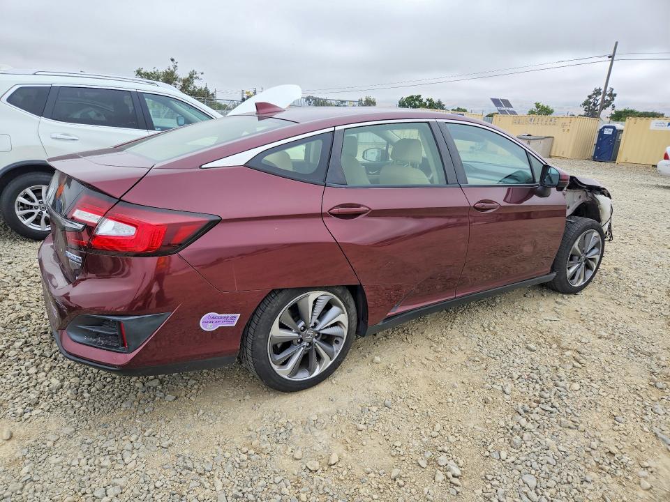 2019 Honda Clarity VIN JHMZC5F33KC001141 COPART salvage auction — FRONT END, Ca - Salvage Certificate, sold $3,700 on 2026-07-14 (photo 3)