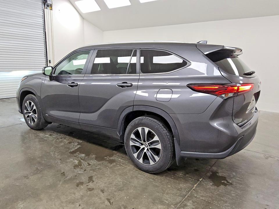 2025 Toyota Highlander hybrid VIN 5TDKBRCH5SS672189 COPART salvage auction — HAIL, TX - CERTIFICATE OF TITLE, sold $27,750 on 2026-07-16 (photo 2)