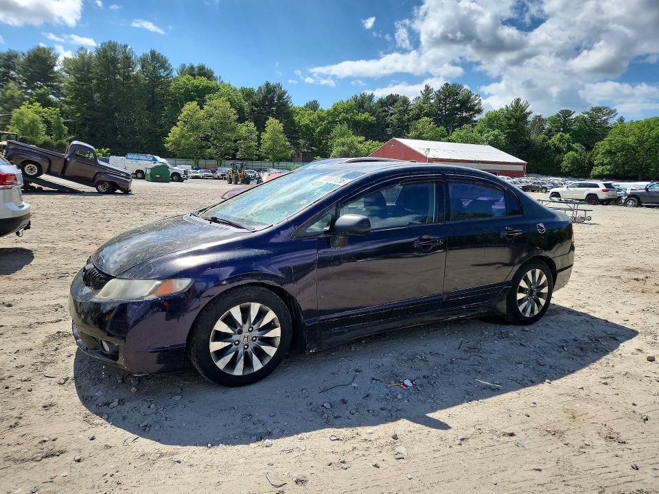 2011 Honda Civic VIN 2HGFA1F88BH542344 COPART salvage auction — MINOR DENT/SCRATCHES, Ma - Certificate Of Title, sold $750 on 2026-07-02 (photo 1)
