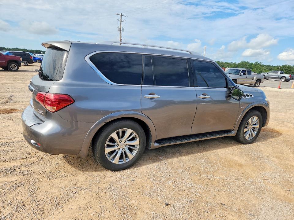 2016 Infiniti Qx80 VIN JN8AZ2NEXG9123373 COPART salvage auction — REAR END, AL - CERTIFICATE OF TITLE, sold $2,400 on 2026-07-28 (photo 3)