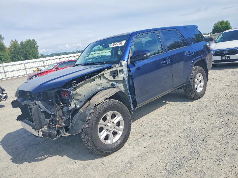 2019 Toyota 4runner VIN JTEBU5JR2K5664261 COPART salvage auction — FRONT END, Wa - Bill Of Sale, sold $12,700 on 2026-07-13 (photo 1)