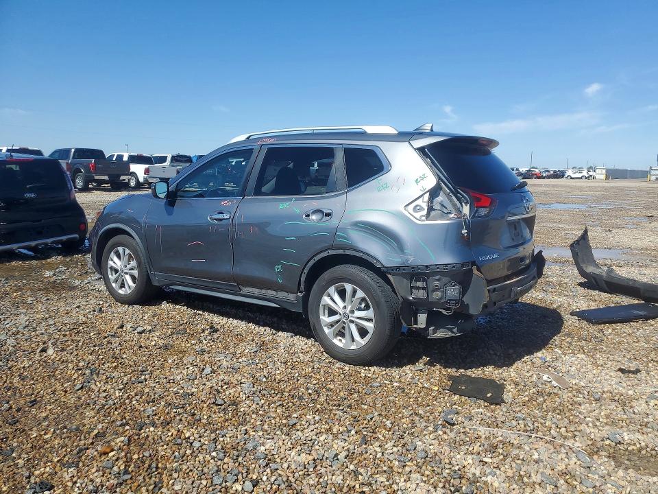 2017 Nissan Rogue VIN JN8AT2MT0HW404991 COPART salvage auction — REAR END, Tx - Salvage Vehicle Title, sold $1,050 on 2026-07-07 (photo 2)