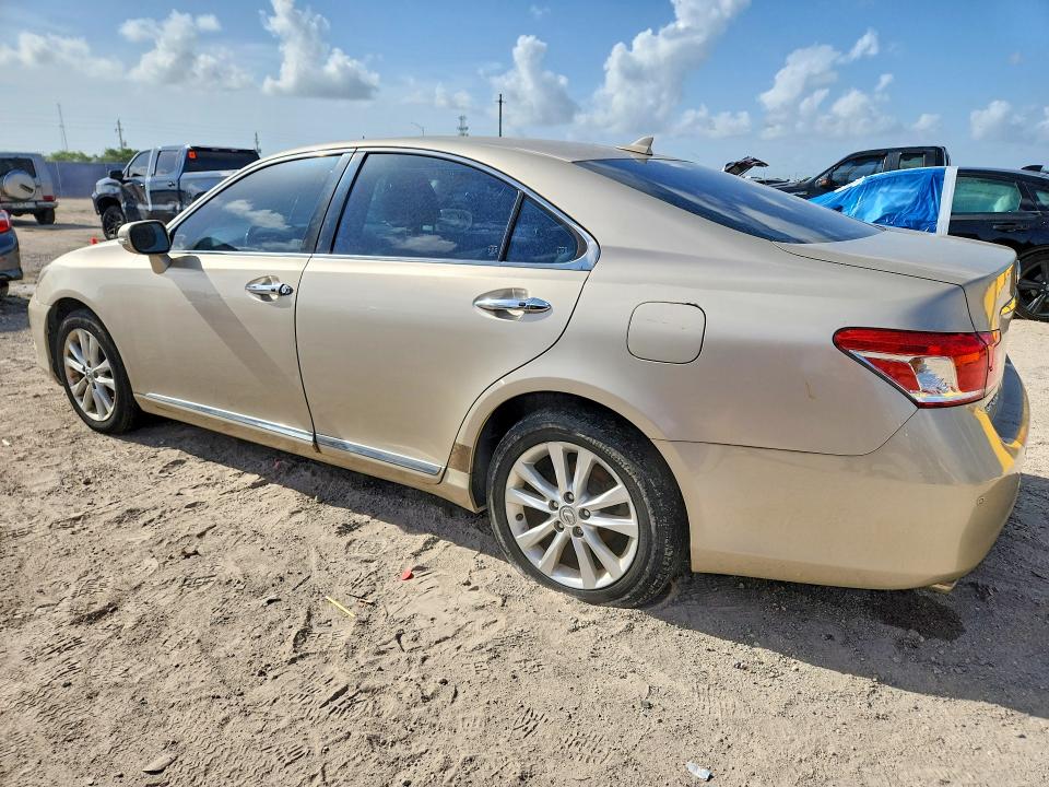 2010 Lexus Es 350 VIN JTHBK1EGXA2408265 COPART salvage auction — REAR END, Fl - Certificate Of Title, sold $850 on 2026-07-22 (photo 2)