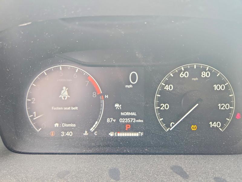 2025 Honda Ridgeline VIN 5FPYK3F50SB040219 COPART salvage auction — REAR END, Ma - Certificate Of Title, sold $18,600 on 2026-07-20 (photo 9)