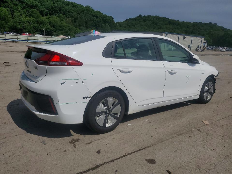 2017 Hyundai Ioniq VIN KMHC65LC7HU024620 COPART salvage auction — FRONT END, Pa - Certificate Of Salvage, sold $1,450 on 2026-07-02 (photo 3)