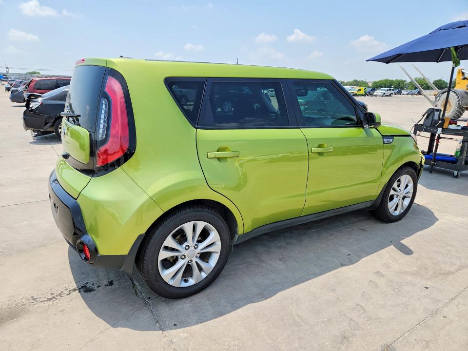 2016 Kia VIN KNDJP3A57G7826938 COPART salvage auction — FRONT END, Tx - Certificate Of Title, sold $175 on 2026-07-30 (photo 3)