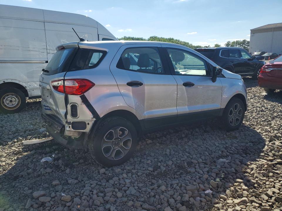 2020 Ford Ecosport VIN MAJ6S3FL0LC382594 COPART salvage auction — REAR END, Nj - Cert Of Title-Salvage, sold $2,900 on 2026-07-27 (photo 3)