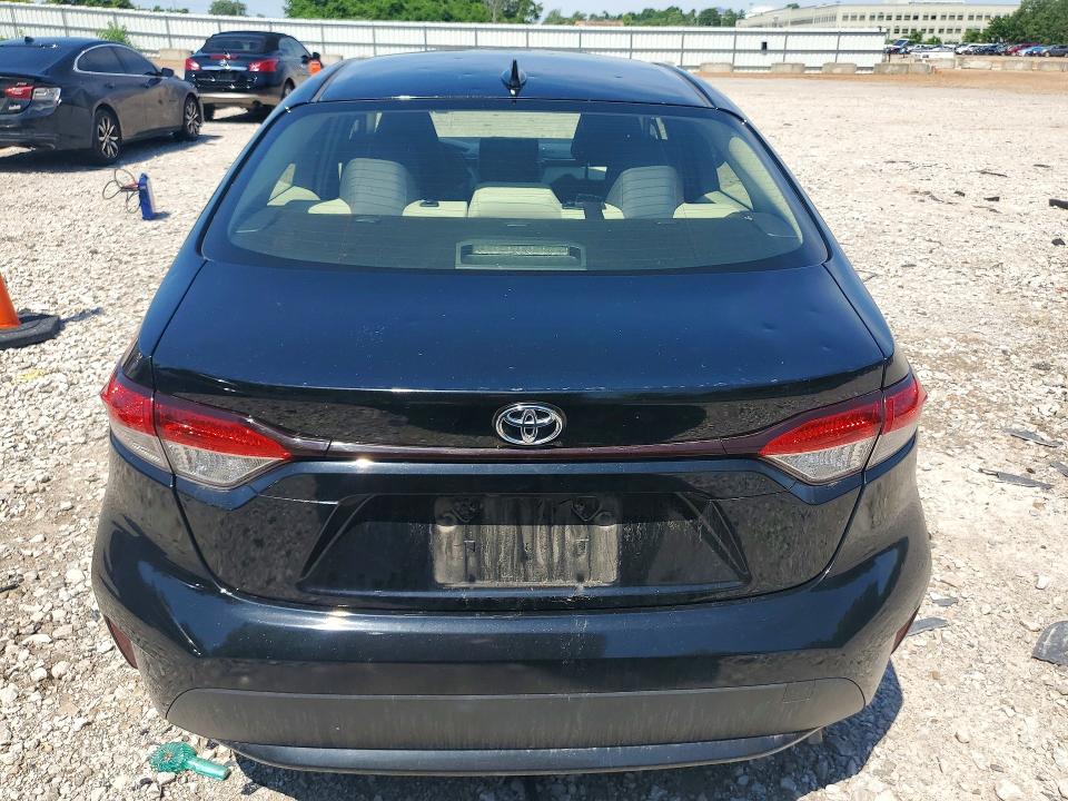 2020 Toyota Corolla VIN JTDVPRAE4LJ084211 COPART salvage auction — HAIL, Mo - Certificate Of Title, sold $8,600 on 2026-07-14 (photo 6)