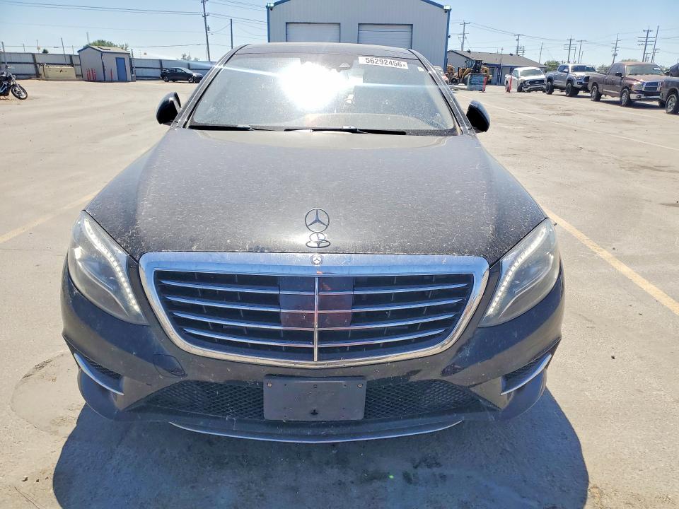 2016 Mercedes-benz S class VIN WDDUG8CB7GA267946 COPART salvage auction — REAR END, ID - SALVAGE CERTIFICATE OF TITLE, sold $10,400 on 2026-07-30 (photo 5)