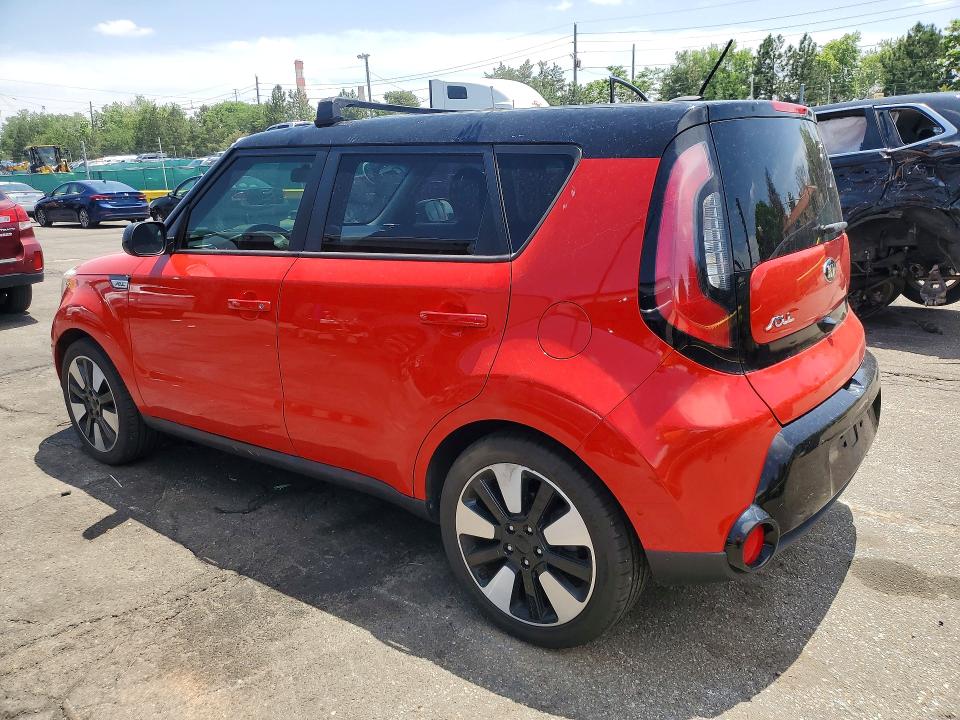 2016 Kia Soul VIN KNDJP3A58G7358332 COPART salvage auction — HAIL, Co - Dis/Dlr/Exp Only Clean Title, sold $275 on 2026-07-23 (photo 2)