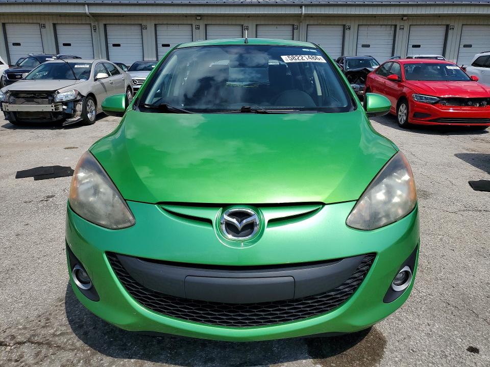 2011 Mazda 2 VIN JM1DE1HY8B0126788 COPART salvage auction — REAR END, KY - CERT OF TITLE-SALVAGE, sold $525 on 2026-07-27 (photo 5)
