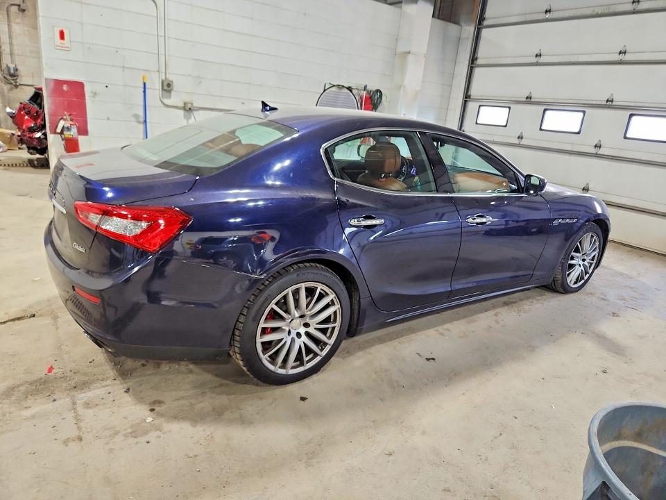 2016 Maserati Ghibli VIN ZAM57RTA4G1181095 COPART salvage auction — FRONT END, Mn - Cert Of Title-Salvage, sold $3,150 on 2026-08-04 (photo 3)