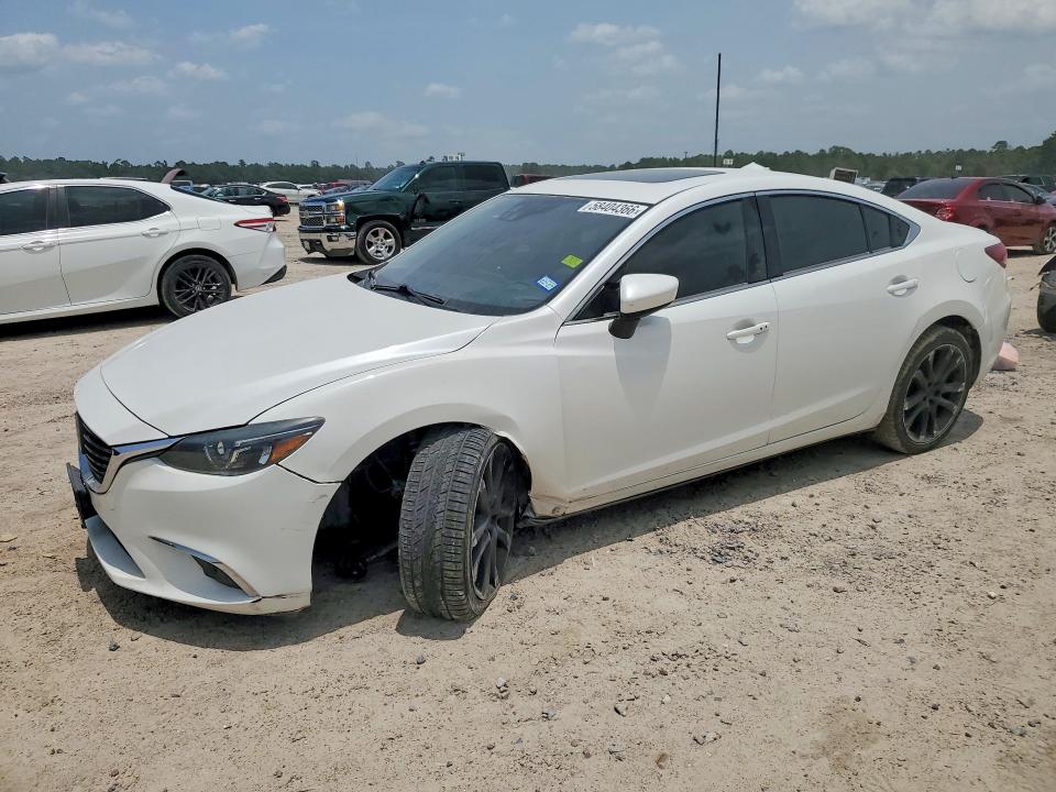 2016 Mazda 6 VIN JM1GJ1W57G1453668 COPART salvage auction — NORMAL WEAR, Tx - Salvage Vehicle Title, sold $2,450 on 2026-07-07 (photo 1)