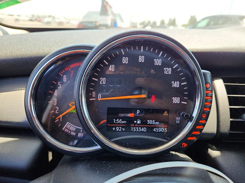 2015 Mini Cooper VIN WMWXS5C55FT827235 COPART salvage auction — FRONT END, Ca - Salvage Certificate, sold $775 on 2026-07-07 (photo 9)