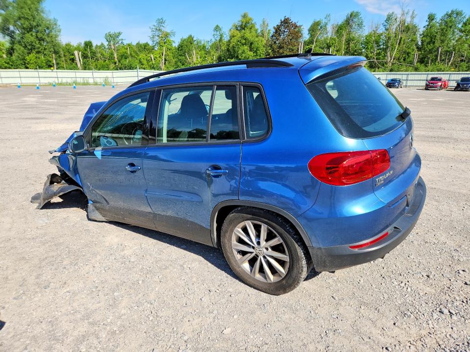 2017 Volkswagen Tiguan VIN WVGBV7AX8HK049439 COPART salvage auction — FRONT END, Ny - Mv-907A Salvage Certificate, sold $400 on 2026-08-03 (photo 2)