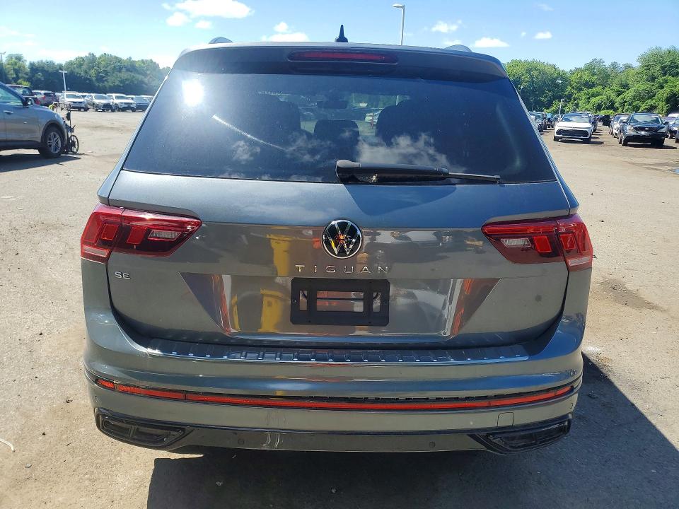 2023 Volkswagen Tiguan VIN 3VVCB7AX5PM126262 COPART salvage auction — FRONT END, Fl - Certificate Of Title, sold $6,700 on 2026-07-09 (photo 6)