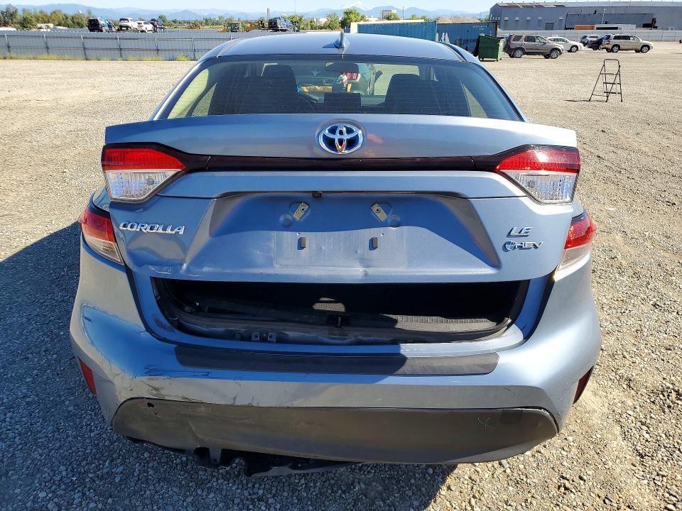 2025 Toyota Corolla VIN JTDBCMFEXS3107309 COPART salvage auction — REAR END, Salvage Title, sold $4,600 on 2026-07-24 (photo 6)
