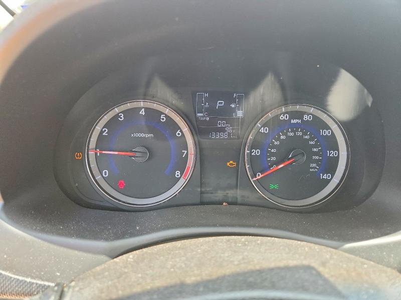 2016 Hyundai Accent VIN KMHCT4AE6GU123807 COPART salvage auction — FRAME DAMAGE, TX - CERTIFICATE OF TITLE, sold $850 on 2026-07-06 (photo 9)