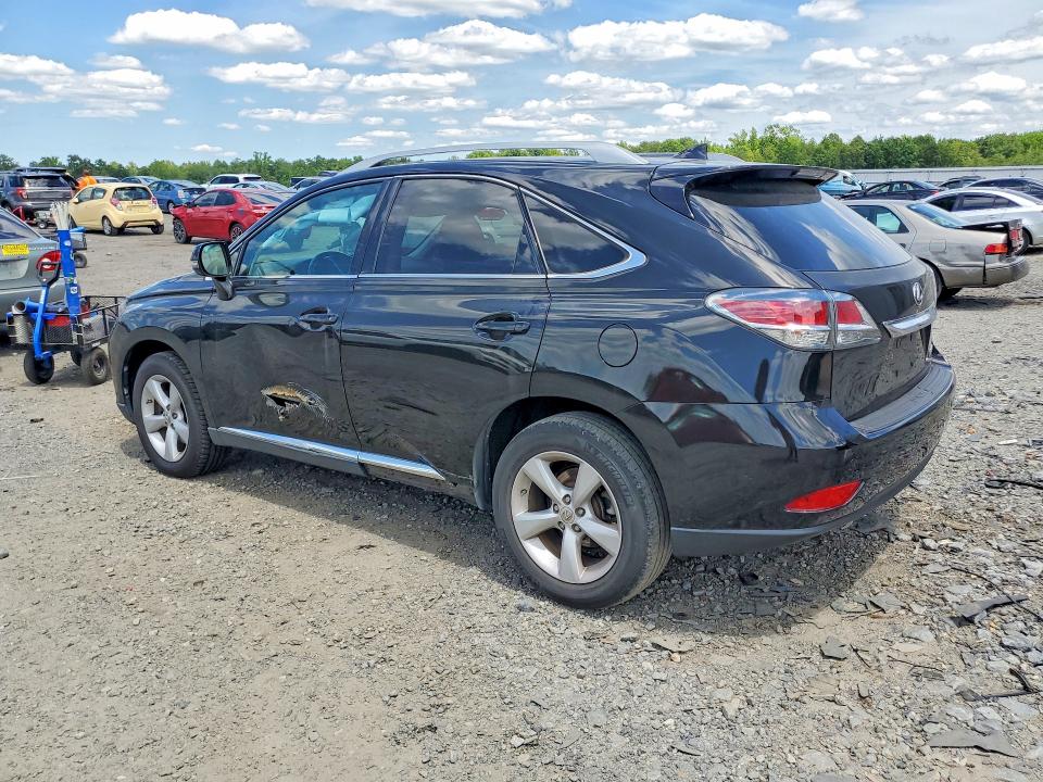2015 Lexus Rx VIN 2T2BK1BA8FC341669 COPART salvage auction — SIDE, Va - Cert Of Title - Salvage, sold $6,500 on 2026-07-29 (photo 2)