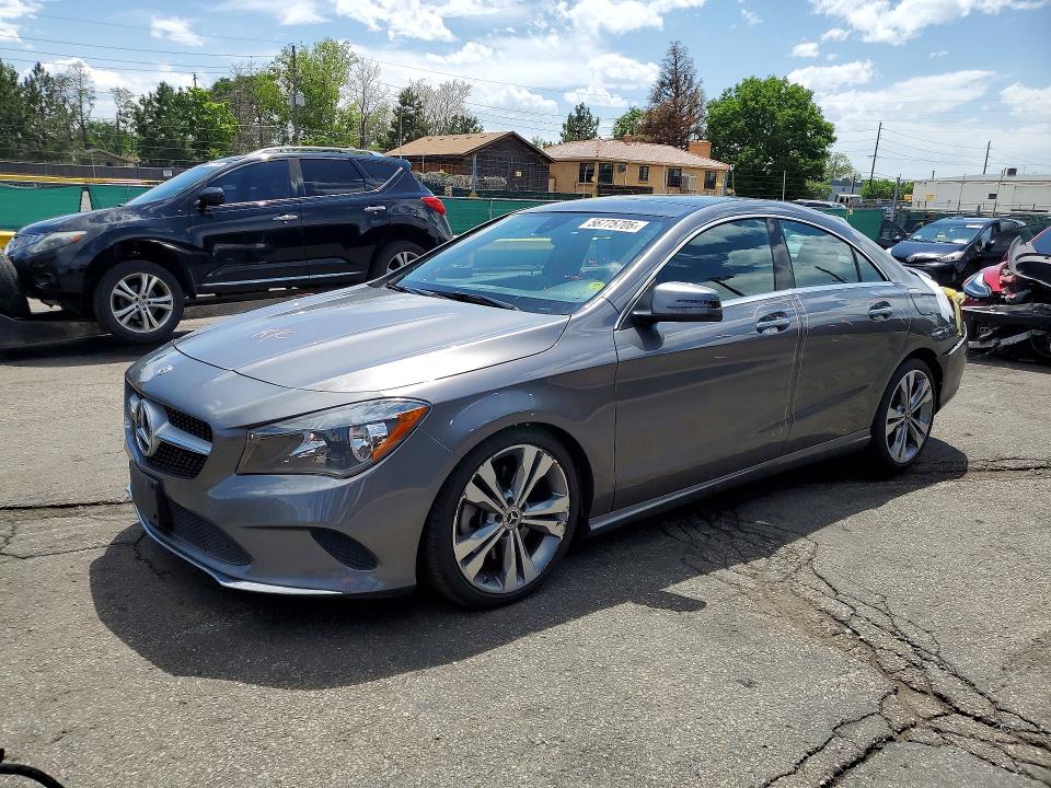 2018 Mercedes-benz VIN WDDSJ4GB6JN693056 COPART salvage auction — REAR END, Co - Public - Salvage Title, sold $4,250 on 2026-08-04 (photo 1)