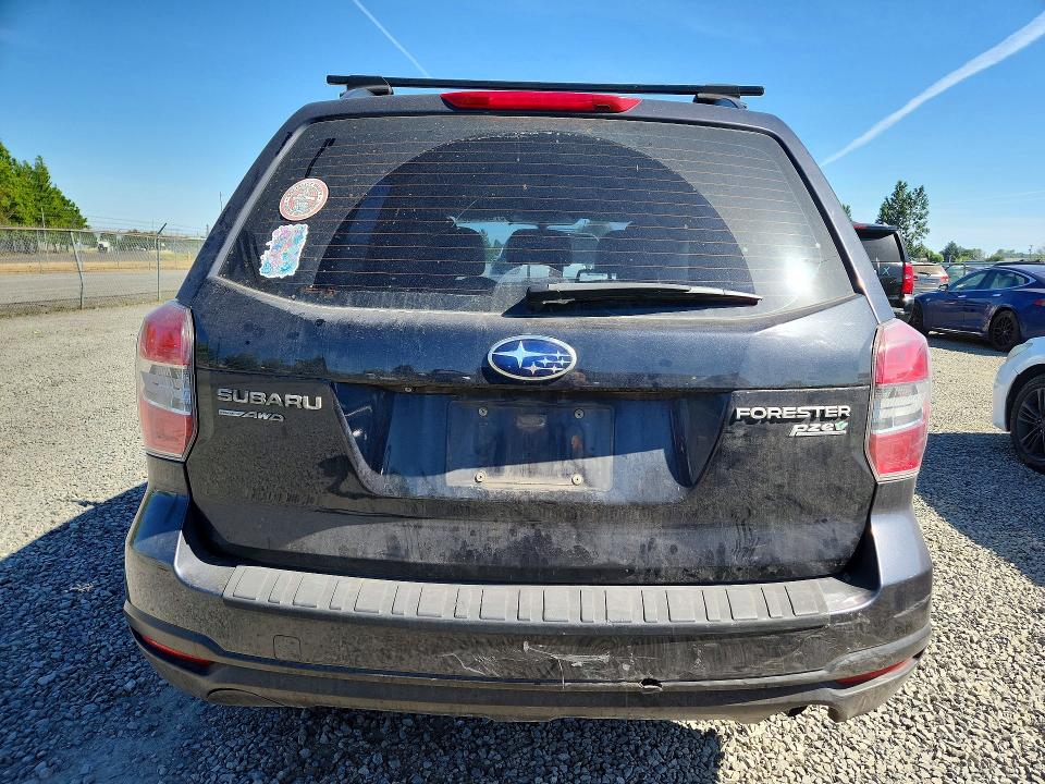 2015 Subaru VIN JF2SJABC5FH825224 COPART salvage auction — REAR END, Or - Salvage Title Certificate, sold $600 on 2026-07-28 (photo 6)