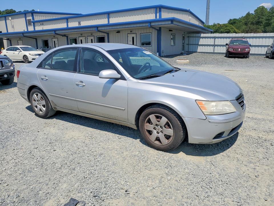 2009 Hyundai Sonata VIN 5NPET46C69H523576 COPART salvage auction — FRONT END, NC - SALVAGE CERTIFICATE OF TITLE, sold $150 on 2026-07-23 (photo 4)
